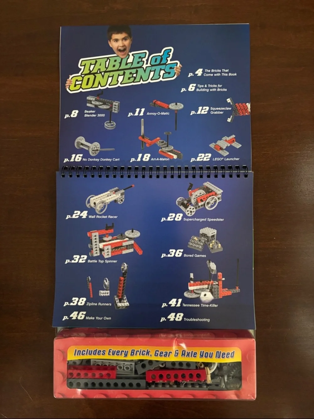 LEGO Crazy Action Contraptions from Klutz Building Kit Like New